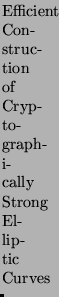 $\textstyle \parbox{\smboxwidth}{\textit{Lopez Julio Cesar \emph{Univ. of Valle, Colombia}, Ricardo Dahab \emph{State Univ. of Campinas, Brazil}}}$