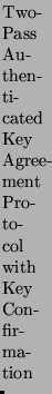 $\textstyle \parbox{\smboxwidth}{\textit{R Safavi-Naini, Y Wang \emph{Univ. of Wollongong , Australia}}}$