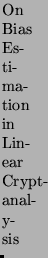 $\textstyle \parbox{\boxwidth}{\textrm{Improved Impossible Differentials on Twofish}}$