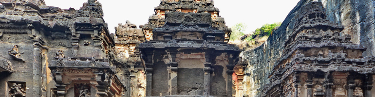 Rock-cut cave temples, Ellora, Maharashtra