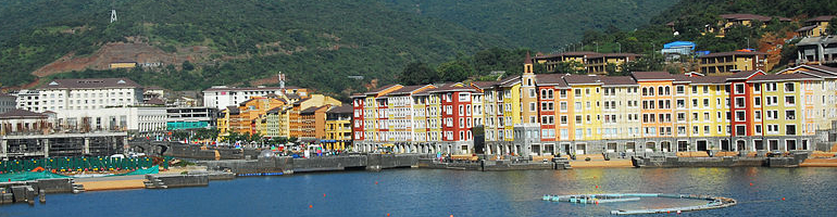 Lakeside view, Lavasa hill city, Maharashtra